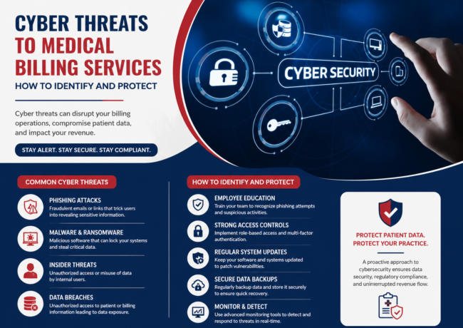 Cyber Threats to Medical Billing Services: How to Identify and Protect?